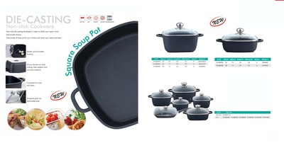 Shallow Casserole and deep pot P9-10
